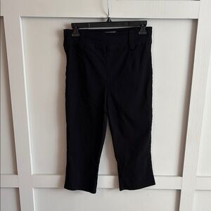 Mid-Rise Cropped Pants